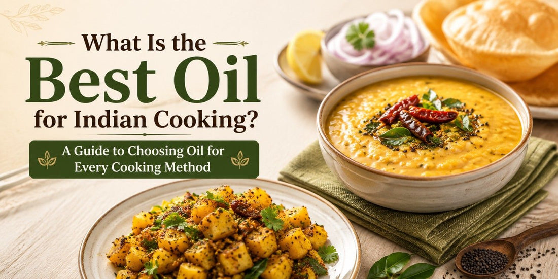 What Is the Best Oil for Indian Cooking? A Guide to Choosing Oil for Every Cooking Method