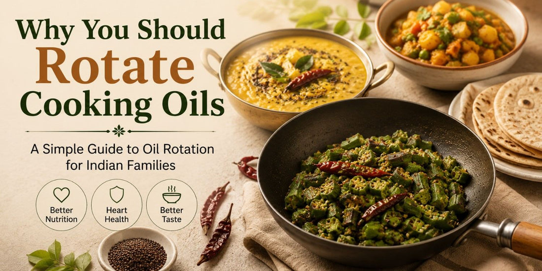 Why You Should Rotate Cooking Oils: A Simple Guide to Oil Rotation for Indian Families