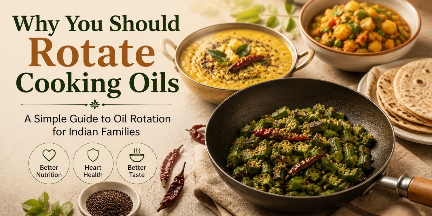 Why You Should Rotate Cooking Oils: A Simple Guide to Oil Rotation for Indian Families