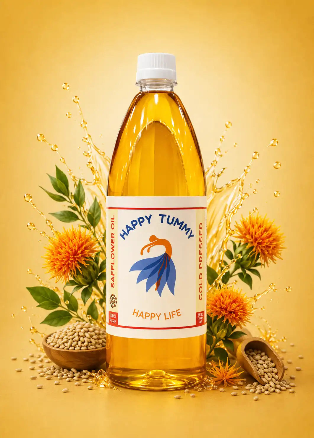happy tummy safflower oil 