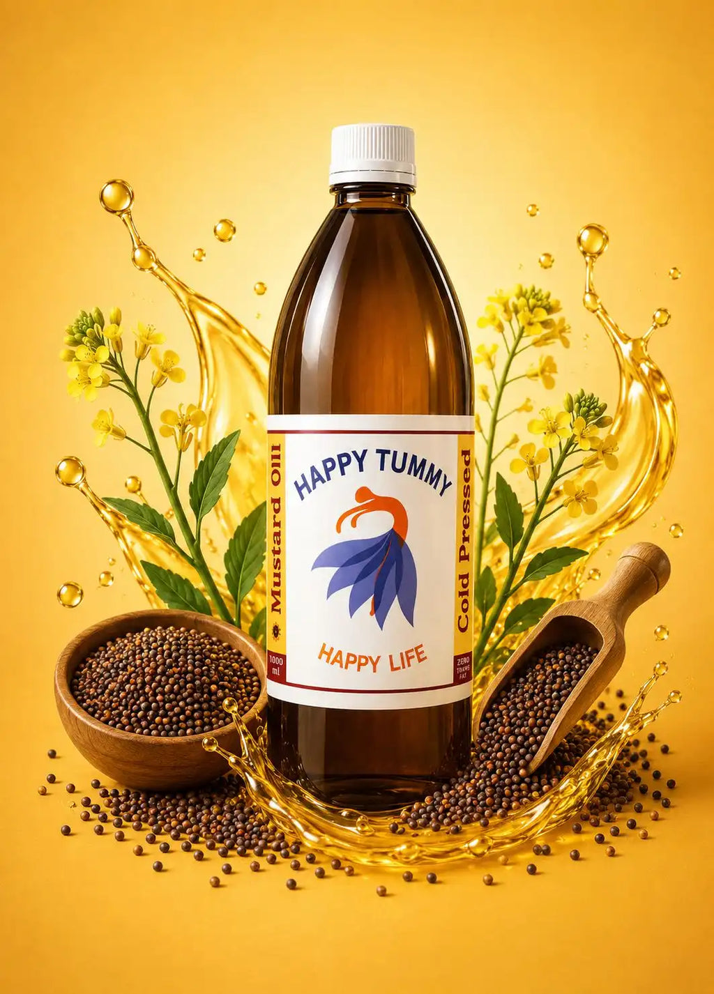 happy tummy sarson oil