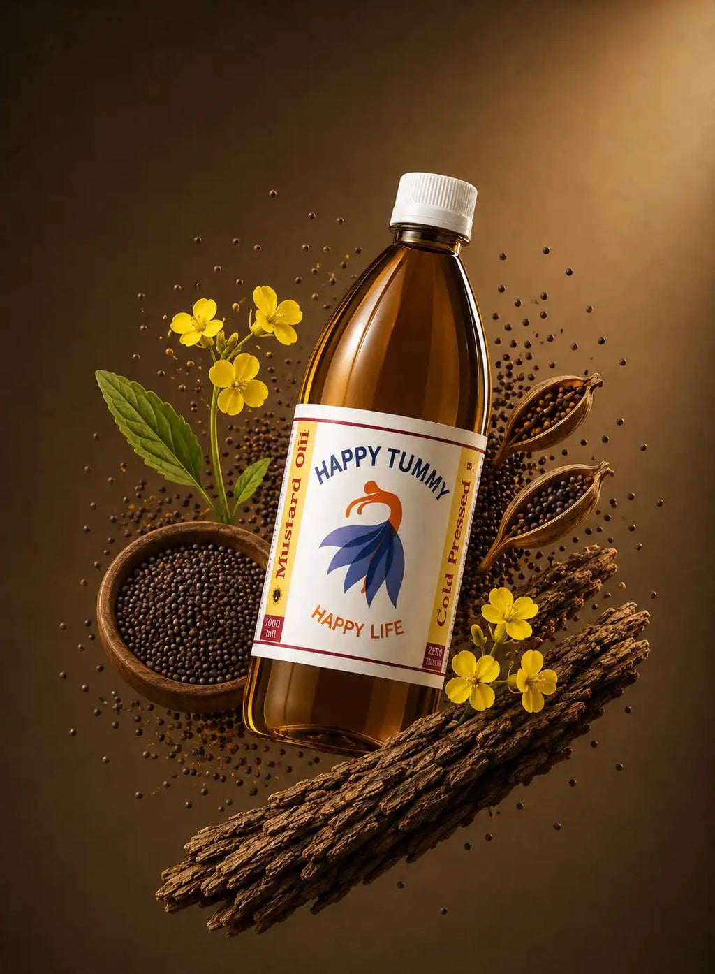 happy tummy sarson oil