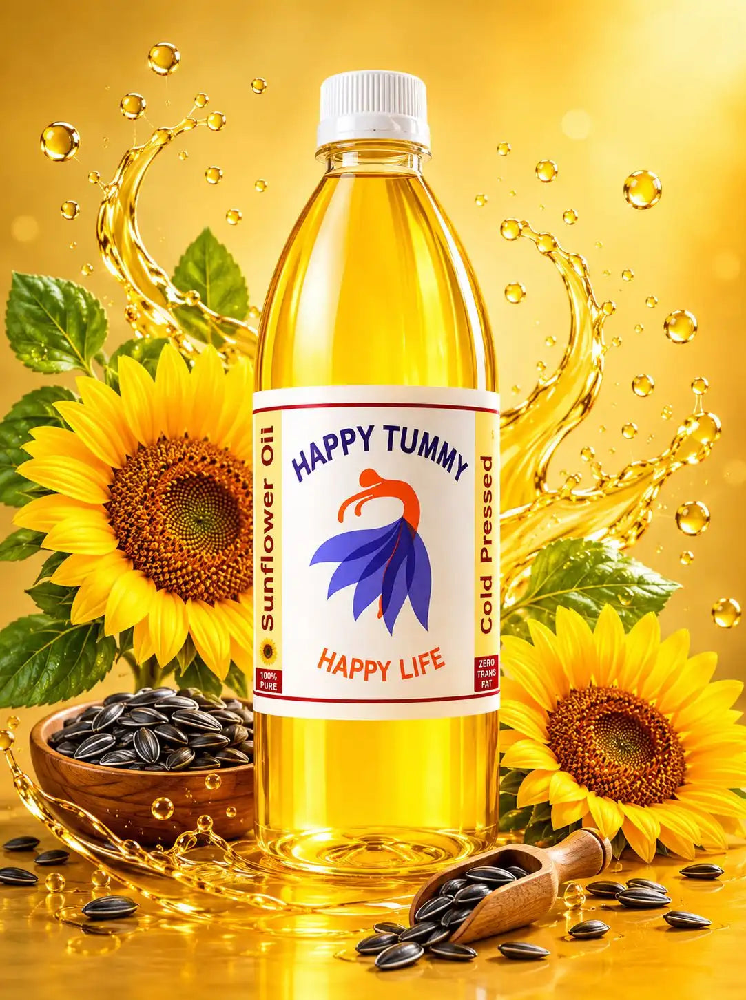 happy tummy sunflower oil